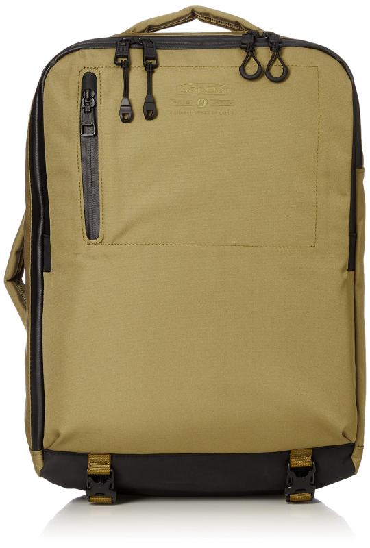 [アッソブ] 防水 リュック ビジネスバッグ 2WAY 通勤 通学 PC収納 WATER PROOF CORDURA 305D 2WAY BACK PACK Sサイズ｜イナノカショップ