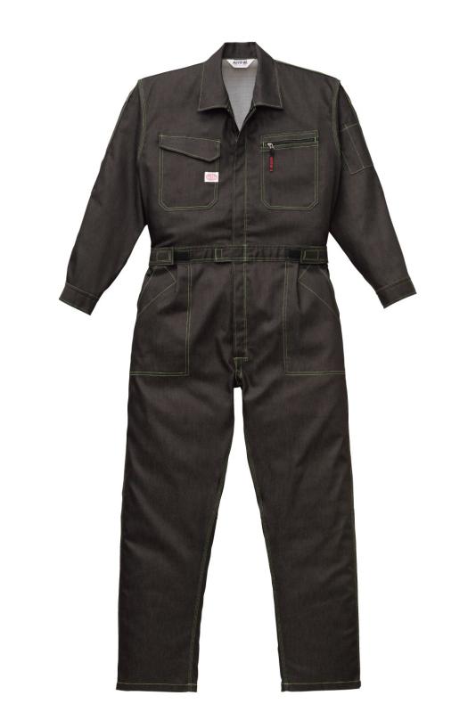 AUTO-BI 山田辰 ツヅキ服(秋冬用) 5960 ブラック|イナノカショップ