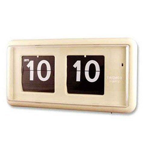 TWEMCO (トゥエンコ) 柱時計 置き時計 兼用 QT-30 Beige