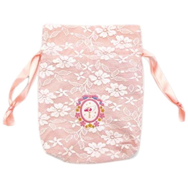 マリモクラフト カードキャプターさくら 巾着 レース×刺繍画像