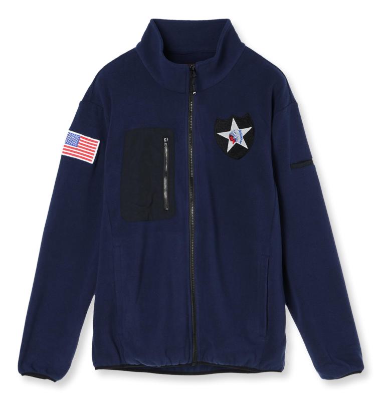 [エフスタイル] フリースジャケット 米軍符牒紋章付 フリース 米国海軍 [並行輸入品]