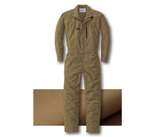 山田辰 AUTO-BI つなぎ服 オールシーズン用 カーキ 23040 011 5L｜イナノカショップ