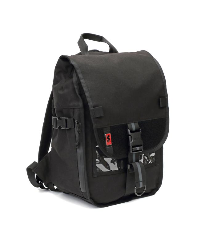[クローム] うしろ側容器に並べる WARSAW SMALL (付け届け模範例) 18L-21L 撥水 BLACK
