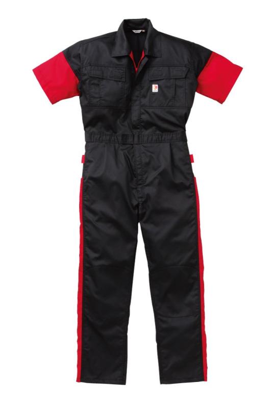 KANSAI 山田辰 半袖ツナギ服 KM-257|イナノカショップ