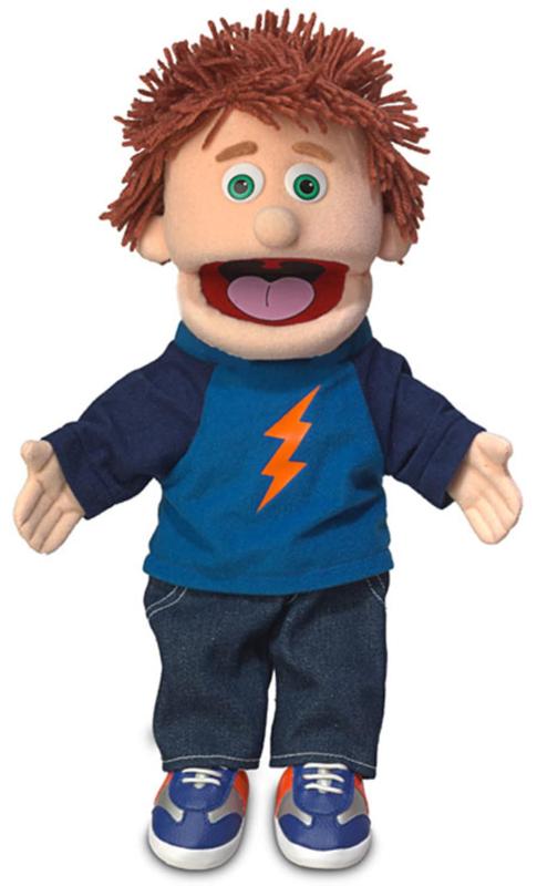 14" Tommy (Peach) by Silly Puppets [並行輸入品]