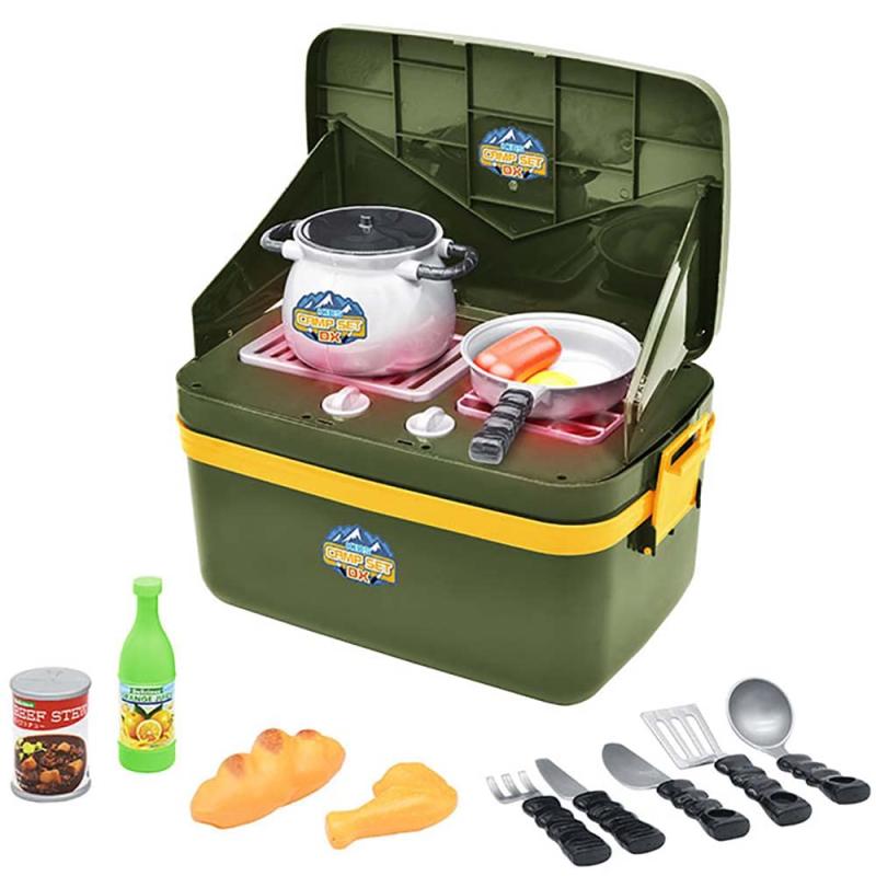 楽天市場】34x 子供用キャンプ用品セット ごっこ遊び キャンプ