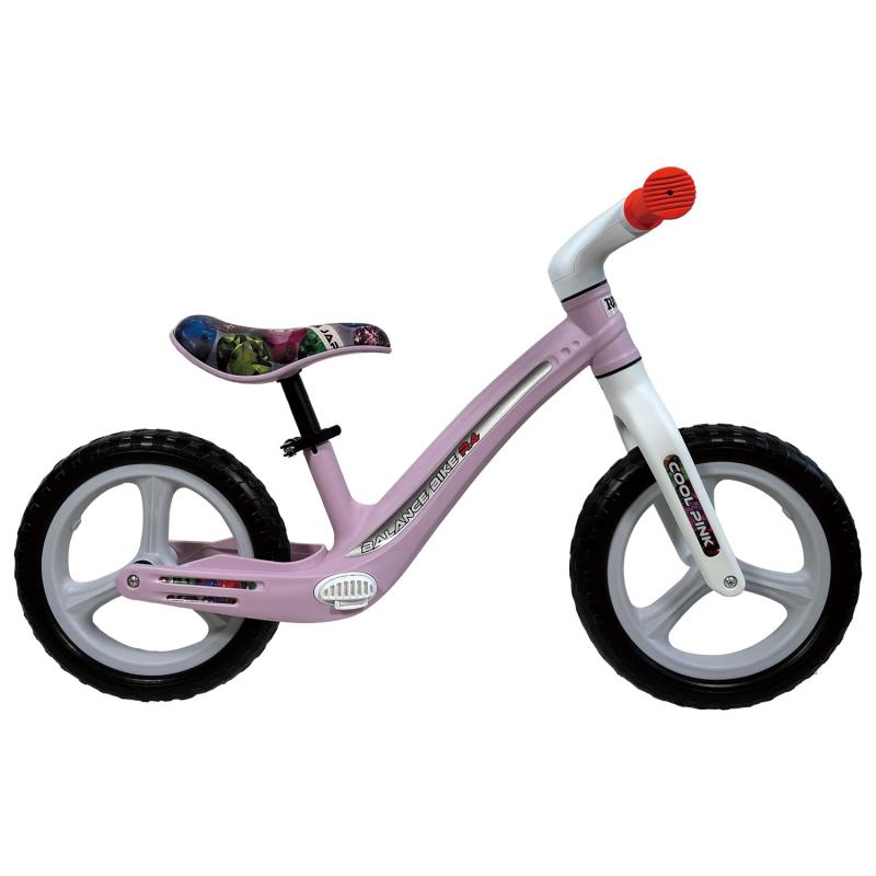 ラングスジャパン(RANGS) バランスバイクR4 ピンク 樹脂製 軽量2.3kg 持ち運びしやすい 2歳~小さな足置きペダル付 CE認証取得|イナノカショップ
