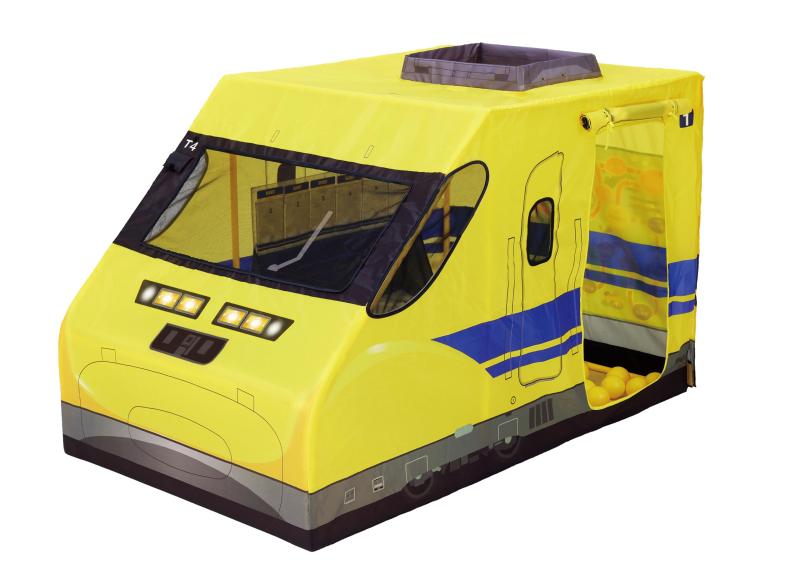 野中製作所(NONAKA WORLD) ドクターイエロー ボールテント テント遊具 なりきり遊び ごっこ遊び 鉄道マニア 923系新幹線電気軌道総合試験車 秘密基地 収納バッグ付 キッズテント 2歳~5歳 ST合格|イナノカショップ
