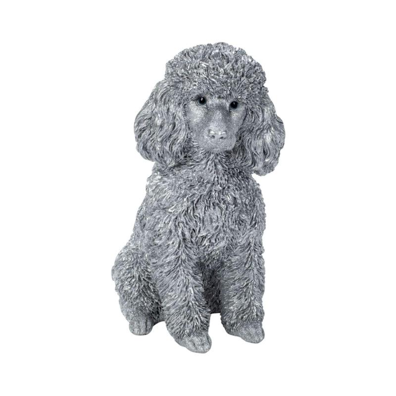 楽天市場】プードルの置物 大 Lサイズ(sz-191) ピンク プードル