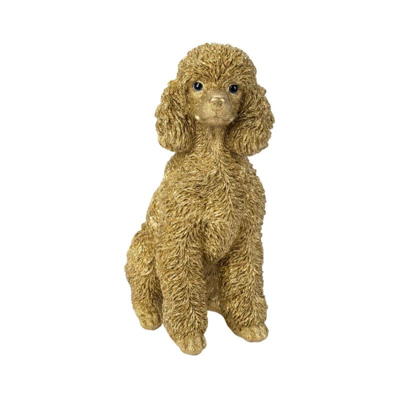 楽天市場】プードルの置物 大 Lサイズ(sz-191) ピンク プードル