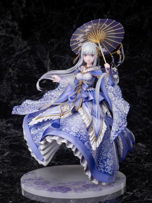 フリュー Re:ゼロから始める異世界生活 PVC 1/7 エミリア ハンフー 25cm 像画像