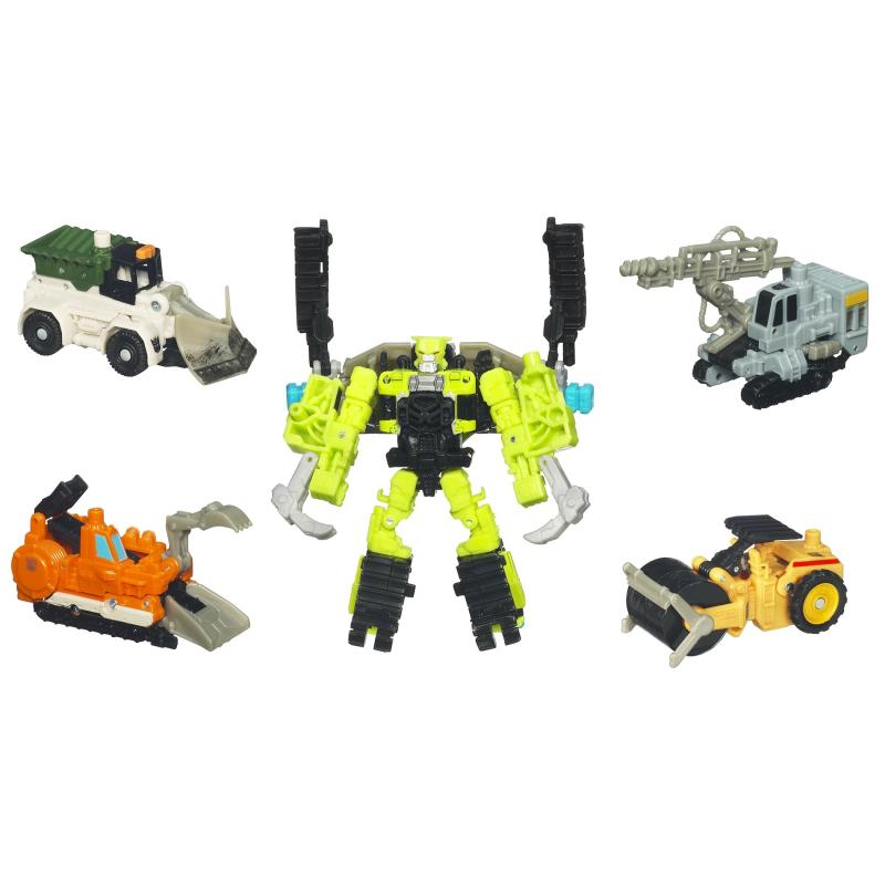 日本未発売トランスフォーマー パワーコアコンバイナー 水蒸気鉄槌 with コンストラクティコンズ US版/TRANSFORMERS POWER CORE COMBINERS 5PK : STEAM HUMMER with CONSTRUCTICO