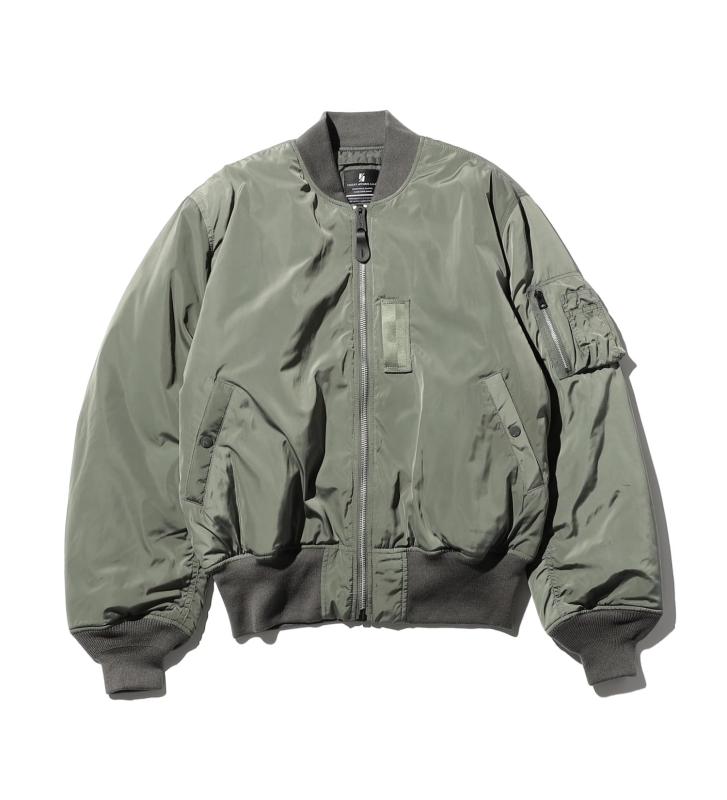 Valley Apparel (排球御召しもの) ミリタリーアウターライトMA-1 上衣メンズ