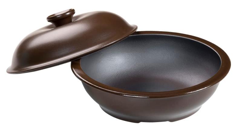 東彼セラミックス(Tohi Ceramics) 焼き芋鍋 電子レンジ調理 いもまる大 直径24.2×全高6.5×深さ6cm 日本製 TSM/PN103aa