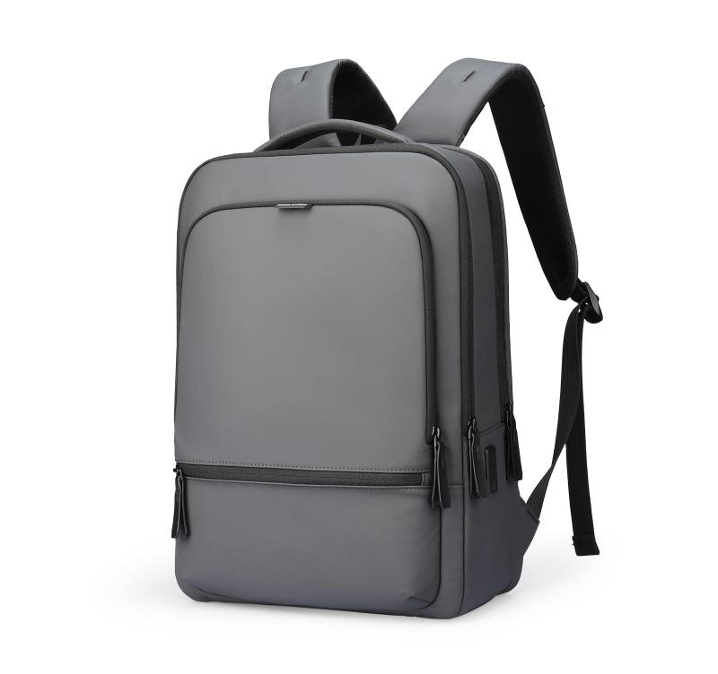 MARK RYDEN ビジネスリュック 通勤用 リュック メンズ PU 撥水加工 15.6インチ PC USB充電ポート付き 多機能