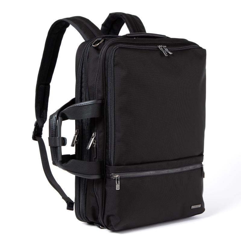 [エース] ビジネスバッグ 3WAY 15インチPC収納 容量拡張タイプ【ヴィターラCB】 耐久性のあるコーデュラナイロン製 B4 容量22L ビジネスバッグ リュックサック バックパック 軽量 サイドハンド