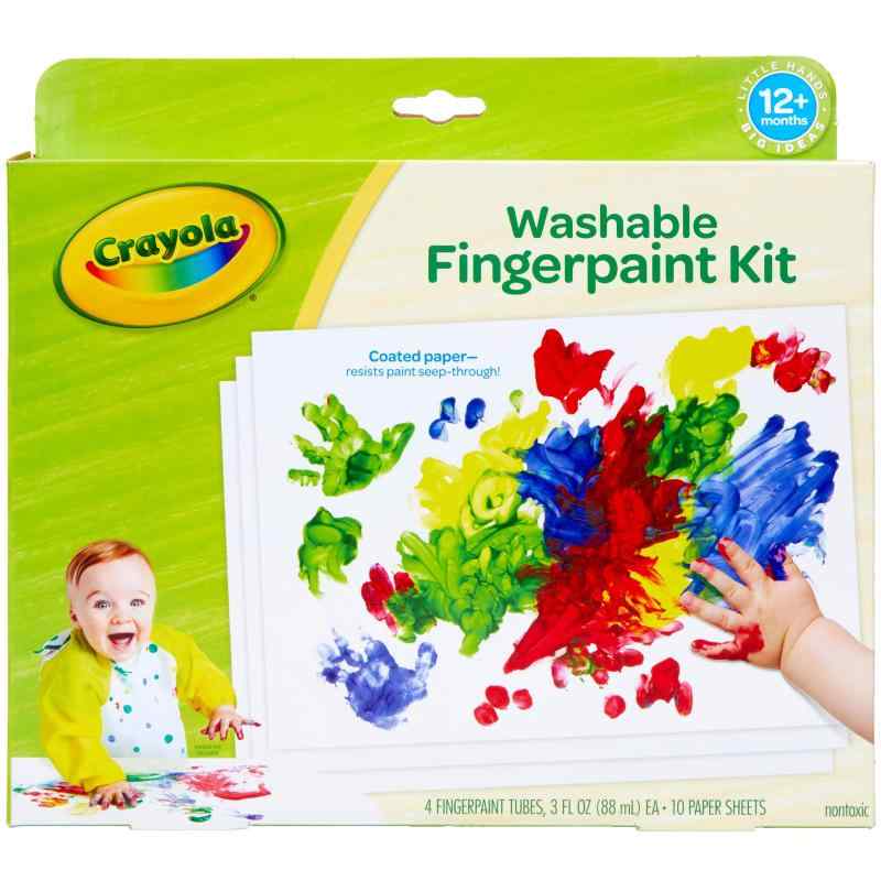 Crayola 54 ? 0125 18 Count Assorted Colors Washable Kid 'sペイント