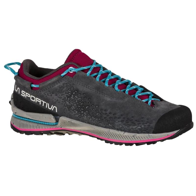LA SPORTIVA (ラ・スポルティバ) TX2 EVO Leather Women トラバース X2 EVO レザー 女性モデル 27Y カラー：カーボン×レッドプラム EU40サイズ [並行輸入品]
