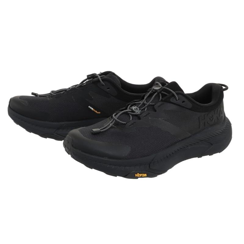 ホカ（HOKA） ハイキング アウトドアシューズ TRANSPORT トランスポート 1123153-BBLC ブラック スニーカー 替え紐付（ブラック/２９．０/Men）