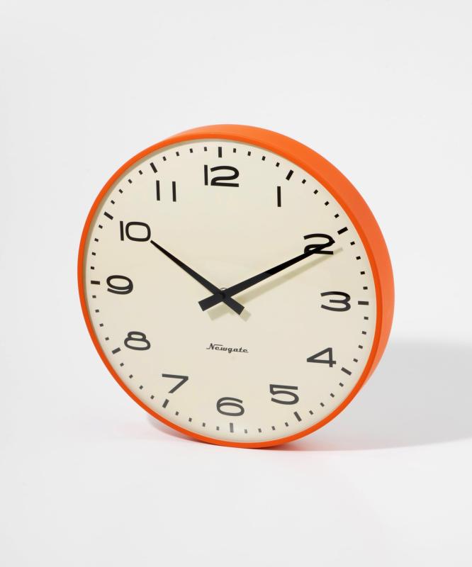 NEW GATE ニューゲート 掛け時計 Radio City RADC254PO HARLEM DIAL ORANGE オレンジ [並行輸入品]