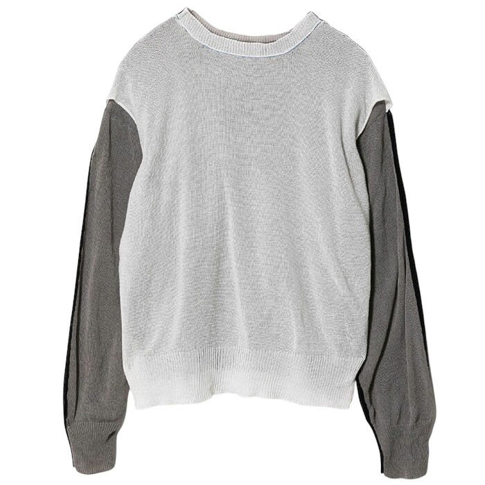 【SALE 大売り出し】【ビューティフルピープル コットンニットフリッププルオーバー】【UNISEX】beautiful people ビューティフルピープル protained cotton knitted flip pullover black beautifulpeople-1515210005