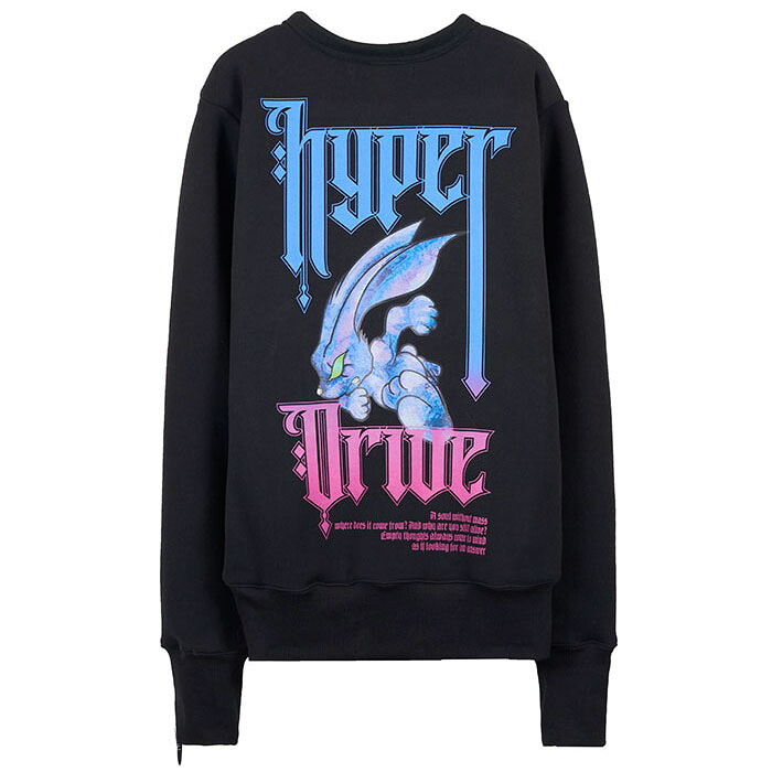 【SALE セール】 【ビューティービースト ダークナイトスウェット】beauty beast ビューティービースト CREWNECK SWEAT SHIRT DARKKNIGHT black beautybeast-bb-32005