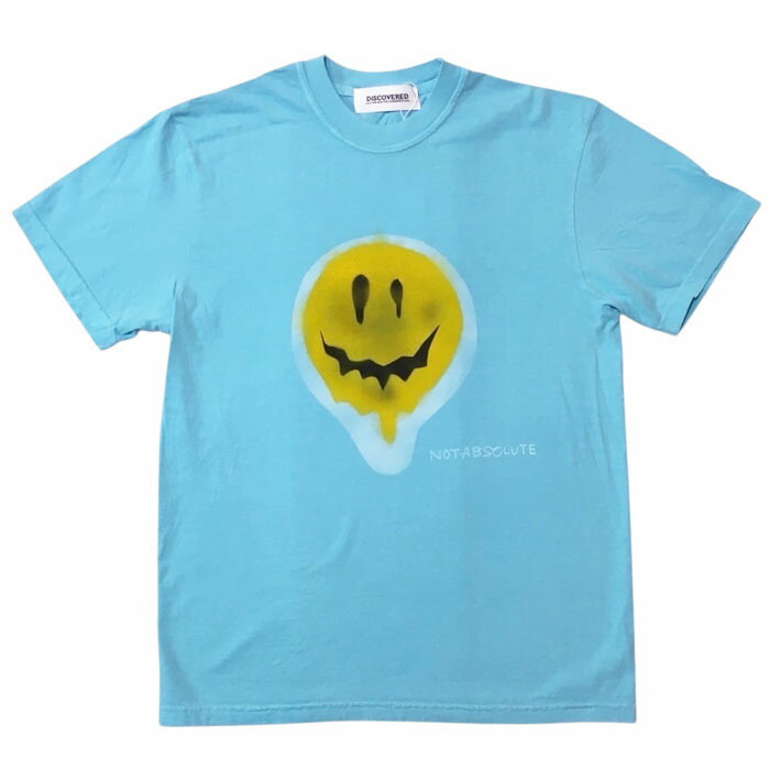 【ディスカバード スマイルTシャツ】DISCOVERED ディスカバード SMILE SS TEE green DISCOVERED-DC-CL-T-01