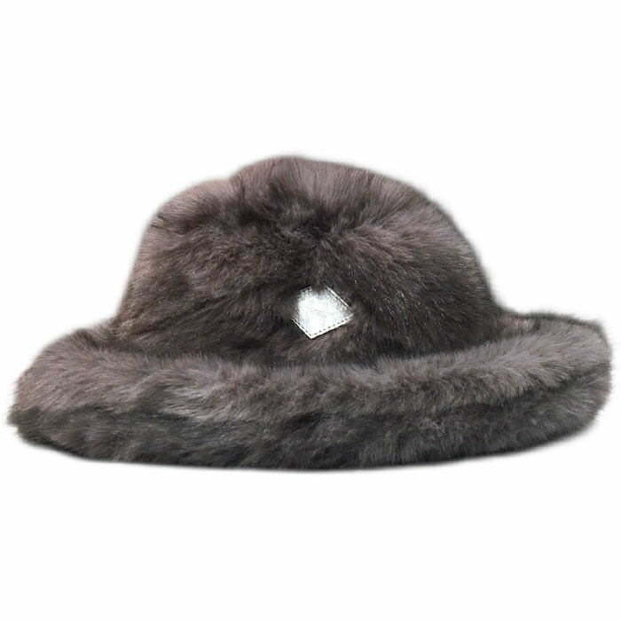 【SALE セール】【el conductorH ファーバケットハット】 el conductorH コンダクター CHEMICAL FUR BUCKET HAT 2 grey elconductorH-PD25AAC01