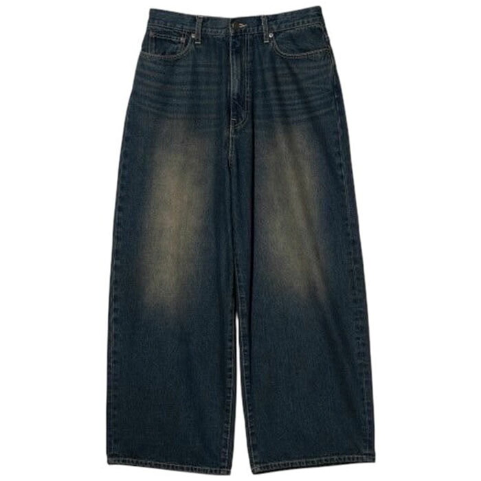 【グラム ワイドデニムパンツ】glamb グラム The Wide Denim indigo glamb-GB0325-P14|INCENSE 店