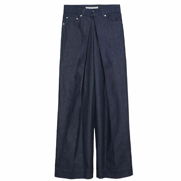 【SALE セール】【ジョンローレンスサリバン ワイドデニムパンツ】JOHN LAWRENCE SULLIVAN ジョンローレンスサリバン Rigid denim wide pants indigo JLS-02-21-S|INCENSE 店