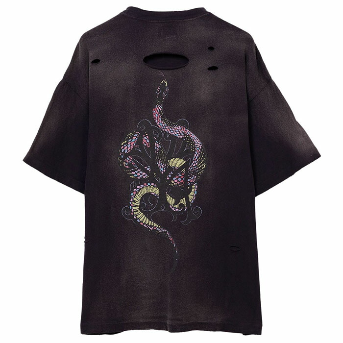 楽天市場】Distressed Knit T-Shirt KAMIYA カミヤ G14TS075