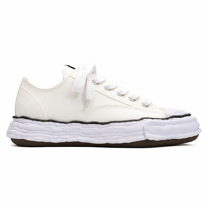 【ミハラヤスヒロ スニーカー】Maison MIHARA YASUHIRO ミハラヤスヒロ PETERSON23 Original sole canvas lowtop sneaker white MIHARAYASUHIRO-A11FW702 スニーカー-靴-メンズ靴