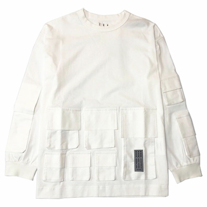 【ネイプ オーバードーズロンT】NAPE_ ネイプ OVERDOSE 1.1 LS white NAPE-1013-OD2｜INCENSE 店