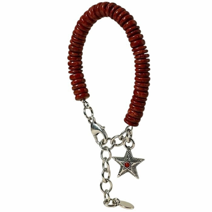 【TMT 腕輪】TMT BRACELET STAR red TMT-TACS26SP05