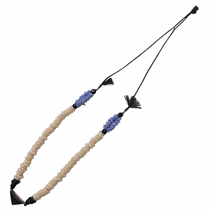 【百貨店大売り出し SALE】【UNISEX】【TOGA トライアングルビーズネックレス】TOGA トゥーガ Triangle beads necklace off white TOGA-TZ261-AK908