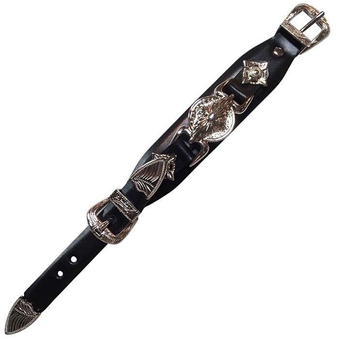 楽天市場】TOGA TOO 【トーガ トゥ】 CONCHO LEATHER BANGLE Green