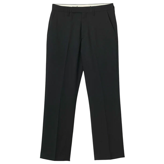 【SALE セール】【トローヴ レギュラースラックス】TROVE トローヴ REGULAR TROUSERS black TROVE-73PAN02