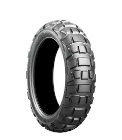 BRIDGESTONE 130/80-17 M/C 65P AX41 リア WT/TL|インチアップauto-info
