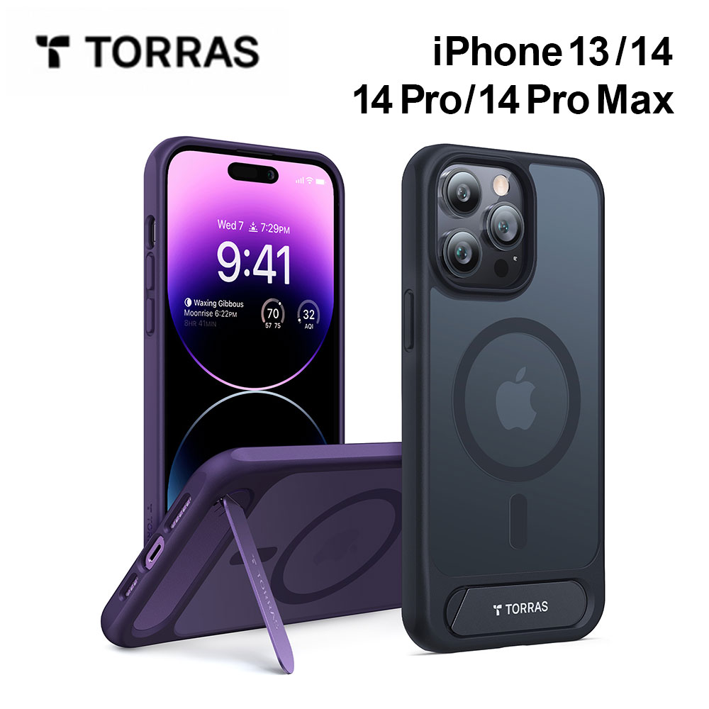 【隠しスタンド ！極上透明】TORRAS iPhone14Pro ケース 超クリ 隠しスタンド ！極上透明】TORRAS iPhone14Pro ケース 超クリ