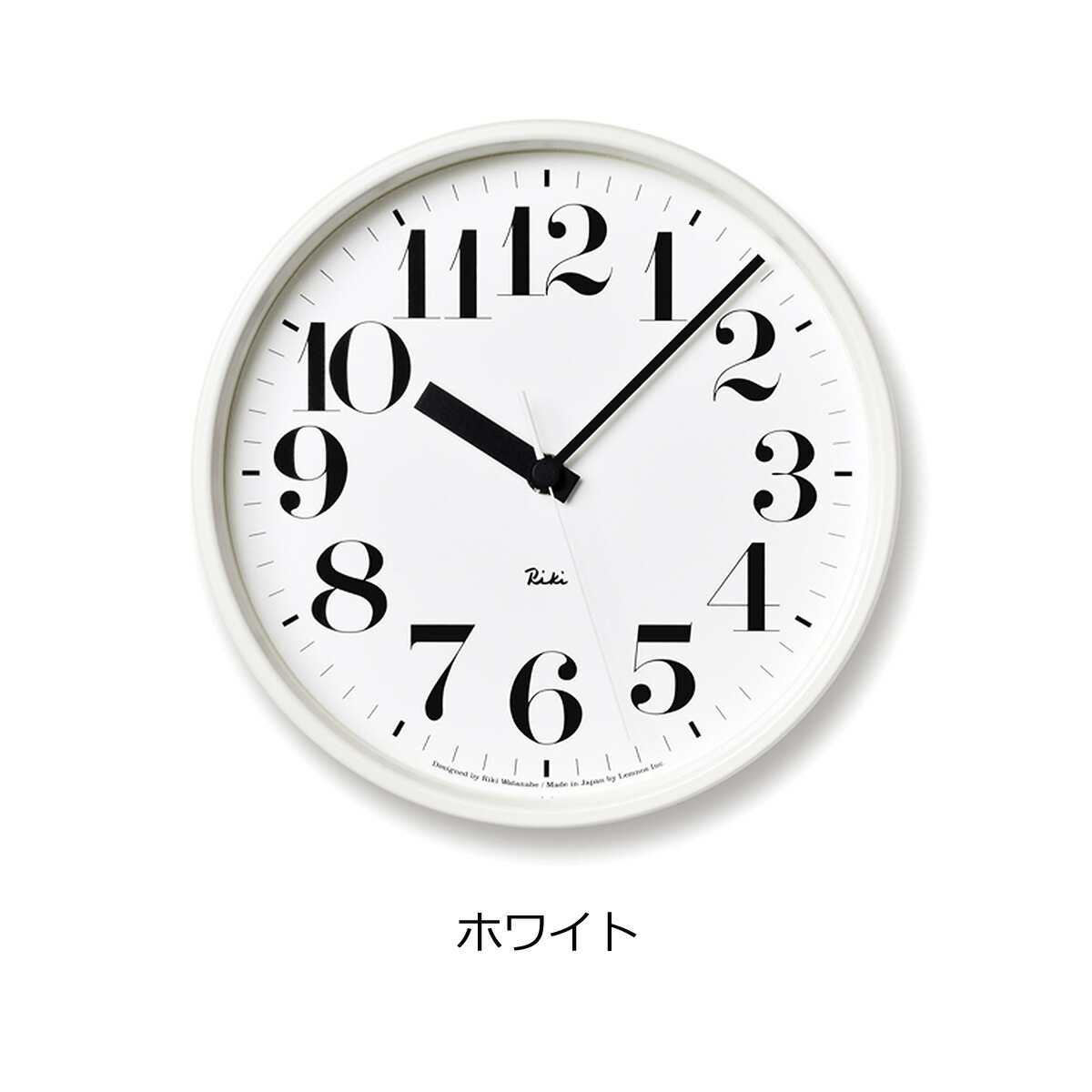 国産 楽天市場 あす楽 電波時計 壁掛け時計 Riki Steel Clock Wr08 25 リキ スチールクロック 数字指標 北欧 掛け時計 シンプル オシャレ かわいい 静音 モダン スイープ 小型 コンパクト スチール 新生活 In Crasso 受注発注 Static Krishaweb Com