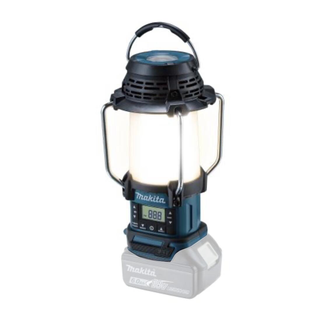 マキタ 18V/14.4V 充電式ランタン付ラジオ MR054 本体のみ ※バッテリー、充電器別売 USB出力付 ライト アウトドア