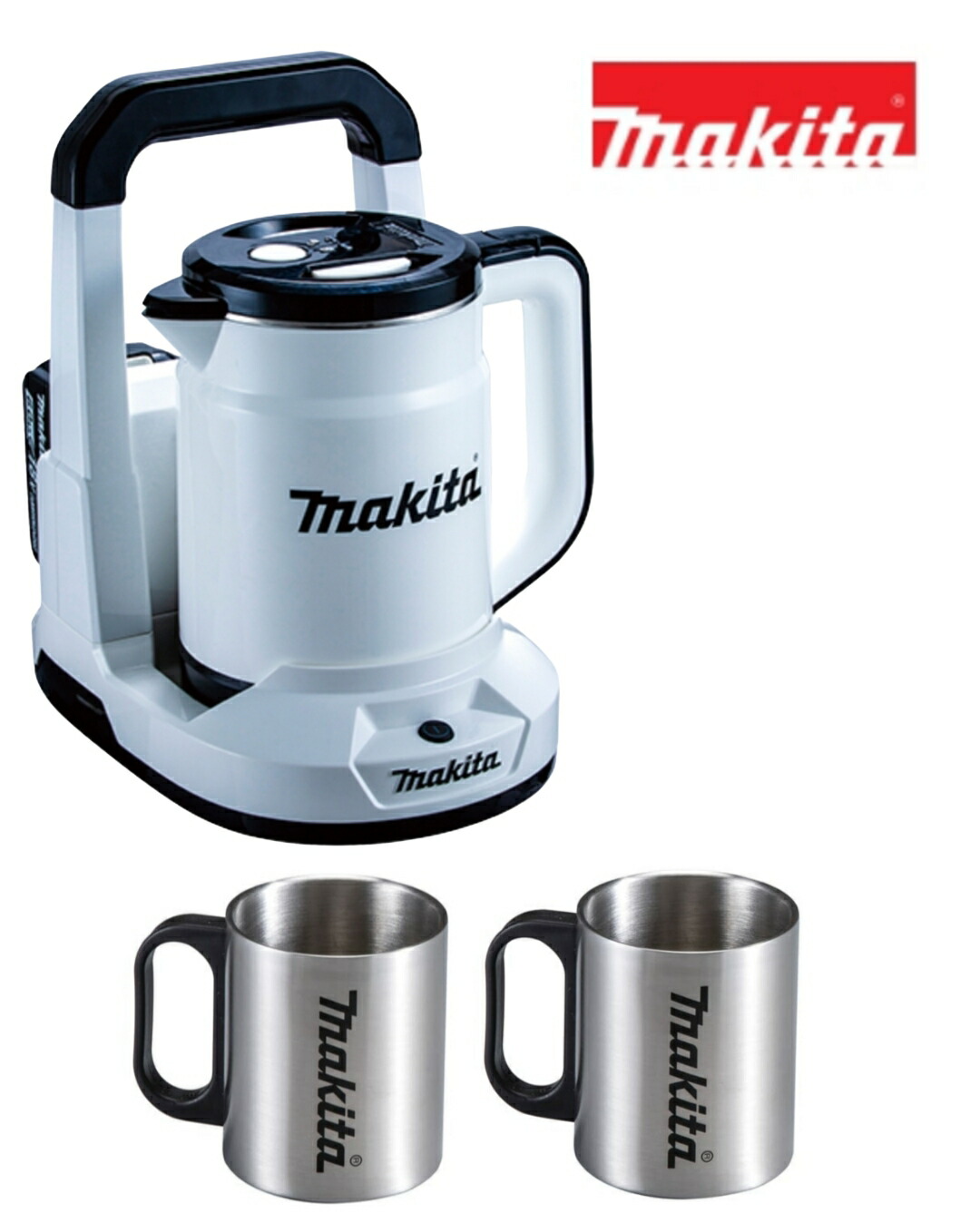 楽天市場】マキタ 36V(18V+18V) 充電式ケトル 0.8L KT360DZ 青 本体+