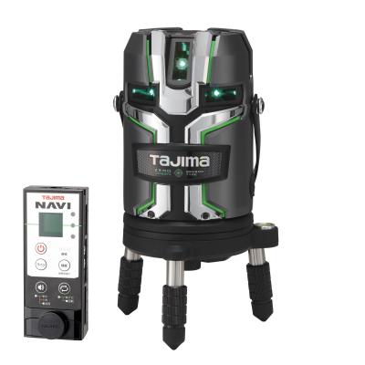 タジマ レーザー墨出し器 ZERO GREEN NAVIセンサー KJC ZEROG2LSN-KJC 本体＋受光器