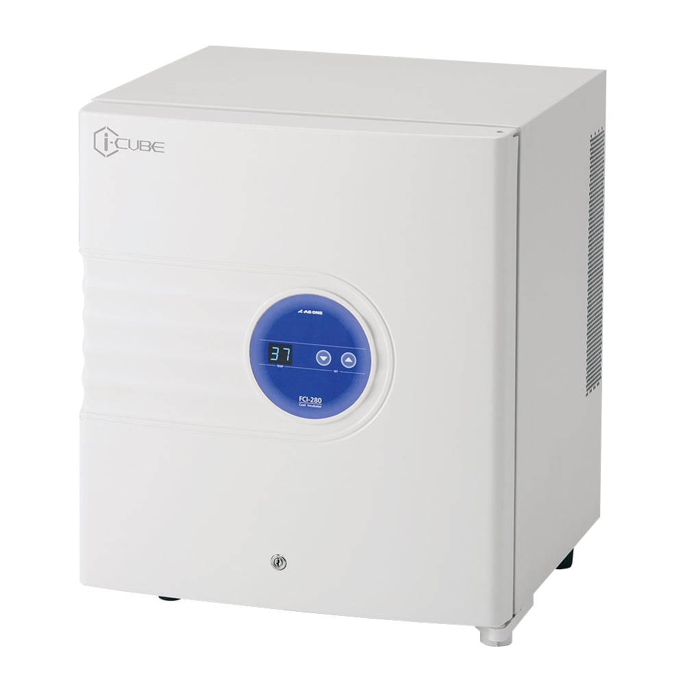 アズワン クールインキュベーター i-CUBE(HOT&COOL) 測定孔無し 点検検査書付 FCI-280G 2-926-21-22|INdex