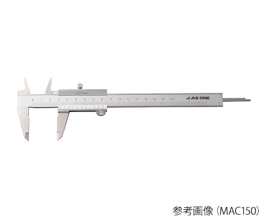 アズワン 【校正証明書付】M型標準ノギス(測定範囲100mm) MAC100 4-485-01-20|INdex
