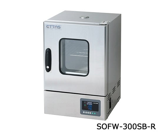 アズワン 定温乾燥器(強制対流方式) ステンレスタイプ・窓付き 右扉 SOFW-300SB-R 1-8998-24|INdex