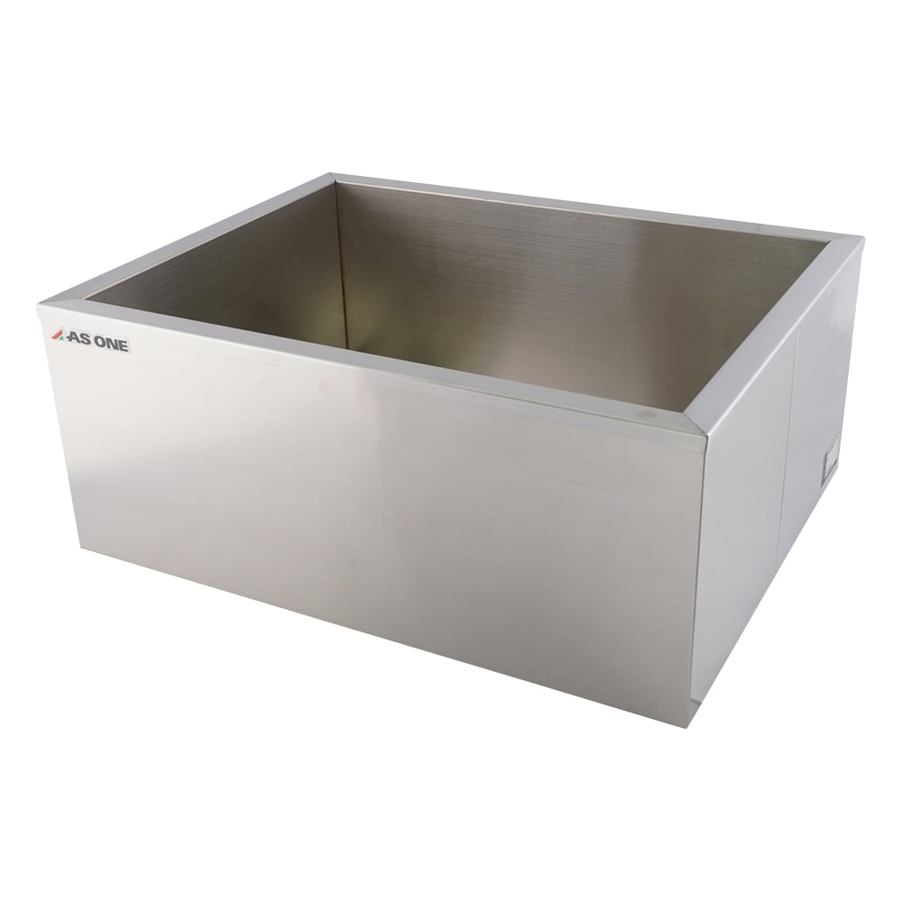 アズワン ステンレス水槽　角型（SUS304・断熱材入り）　18L　S-2 1-4163-02｜INdex