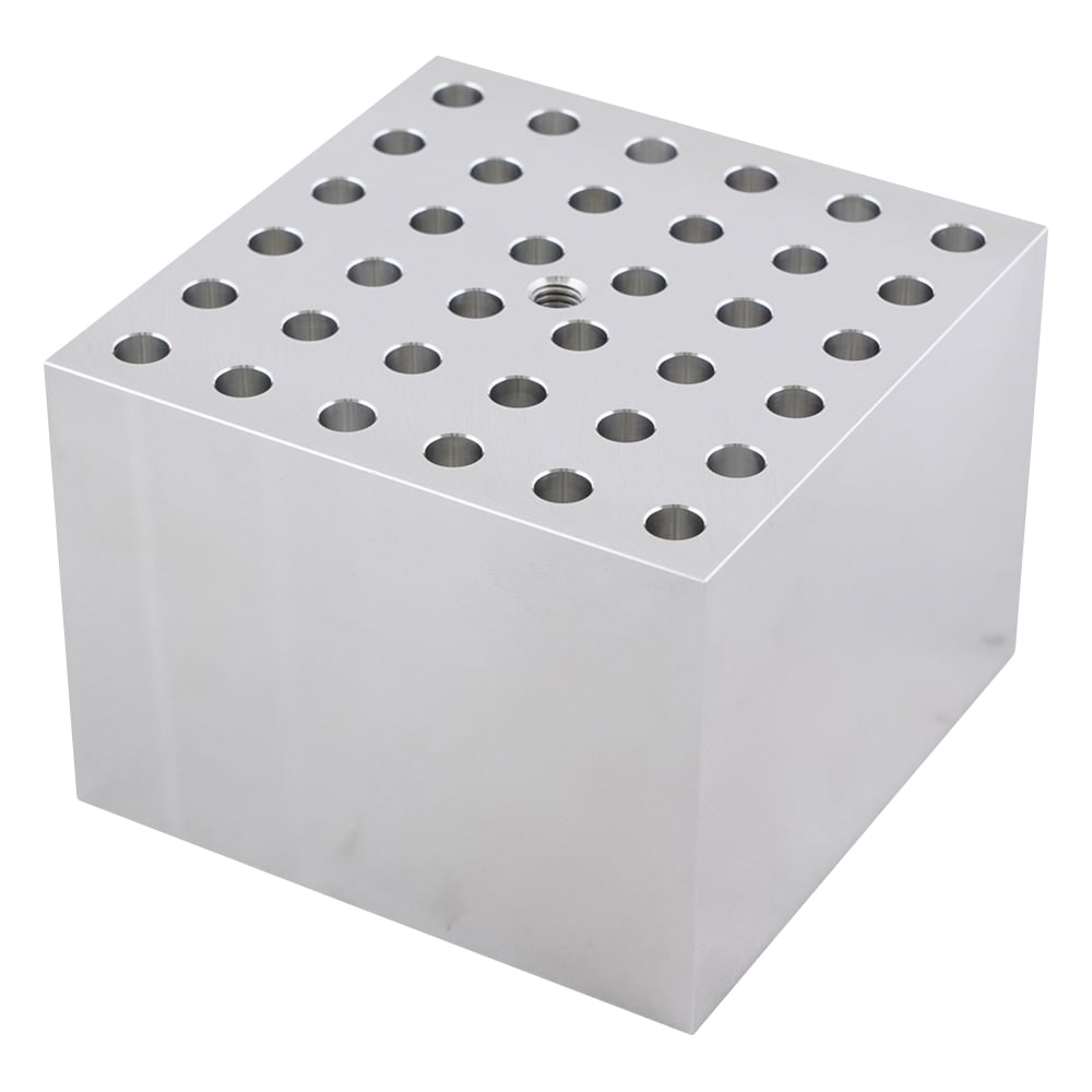 アズワン ドライブロックバス用アルミブロック　ST08　サンプルチューブ0.5ml　36穴　AB-ST08 1-4155-01｜INdex