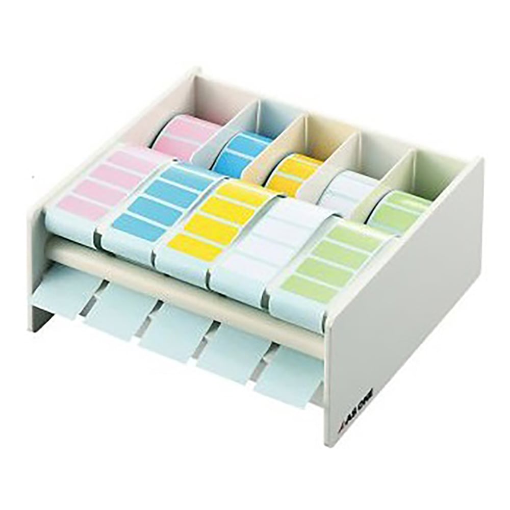 アズワン 耐熱カラフルラベル用ディスペンサー　5列タイプ 4-737-02｜INdex