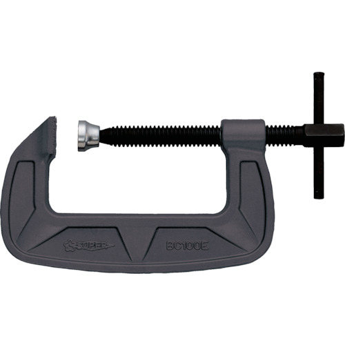 スーパーシャコ万力(バーコ型)300mmカチオン電着塗装 BC-300|INdex